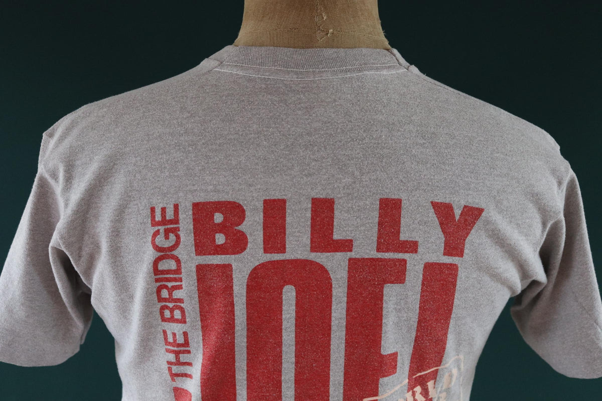 Vintage 1980s Billy Joel tour t shirt - band tee - 39” chest
