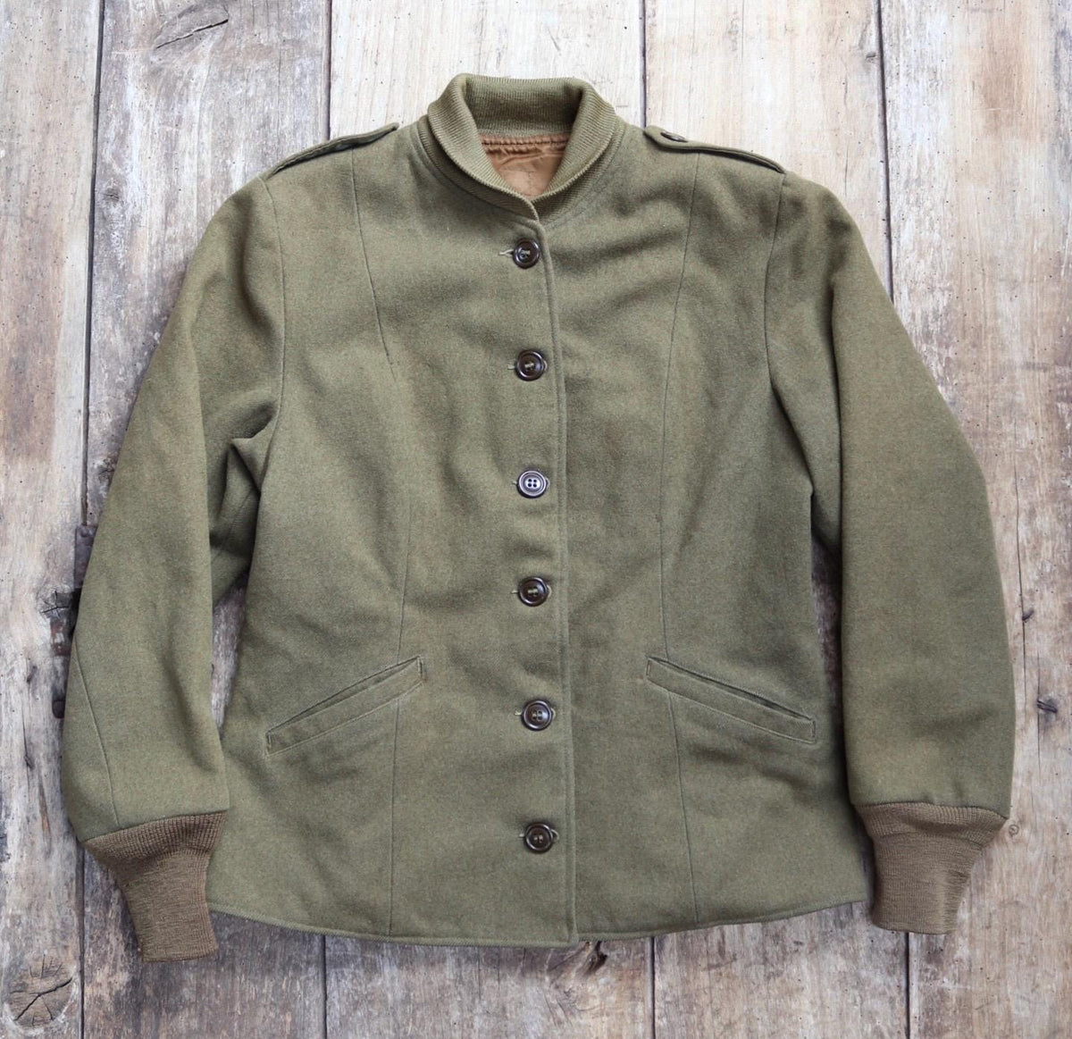 Vintage 1940s M43 jacket - WW2 US womens wool liner - 36” chest