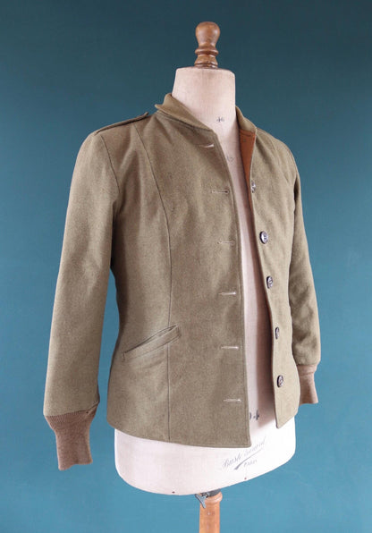 Vintage 1940s M43 jacket - WW2 US womens wool liner - 36” chest