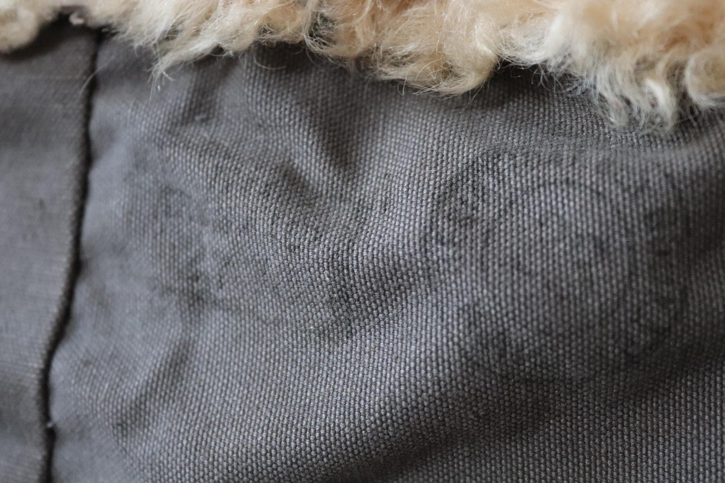 Vintage 1950s Swedish Livpäls sheepskin coat - military greatcoat - 46” chest