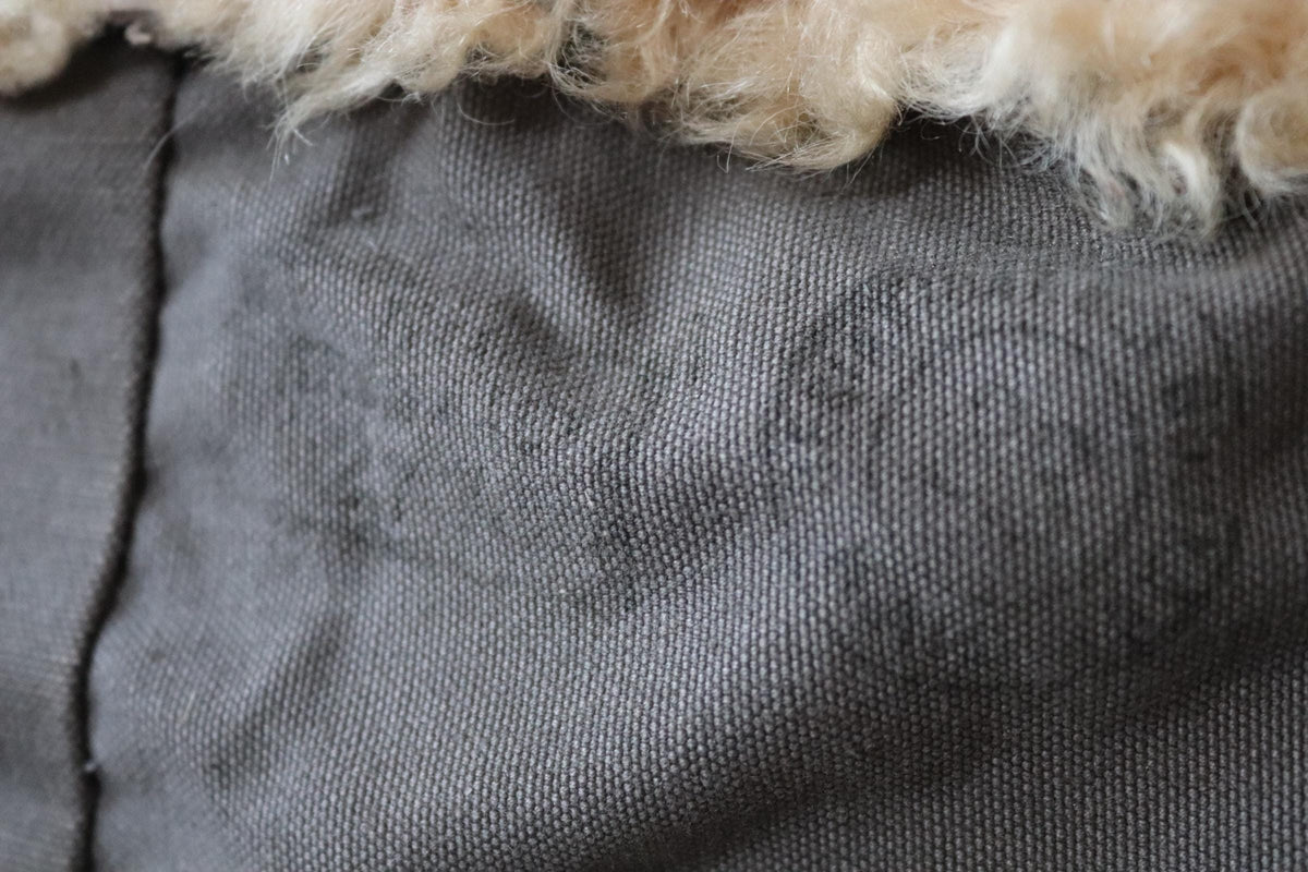 Vintage 1950s Swedish Livpäls sheepskin coat - military greatcoat - 46” chest