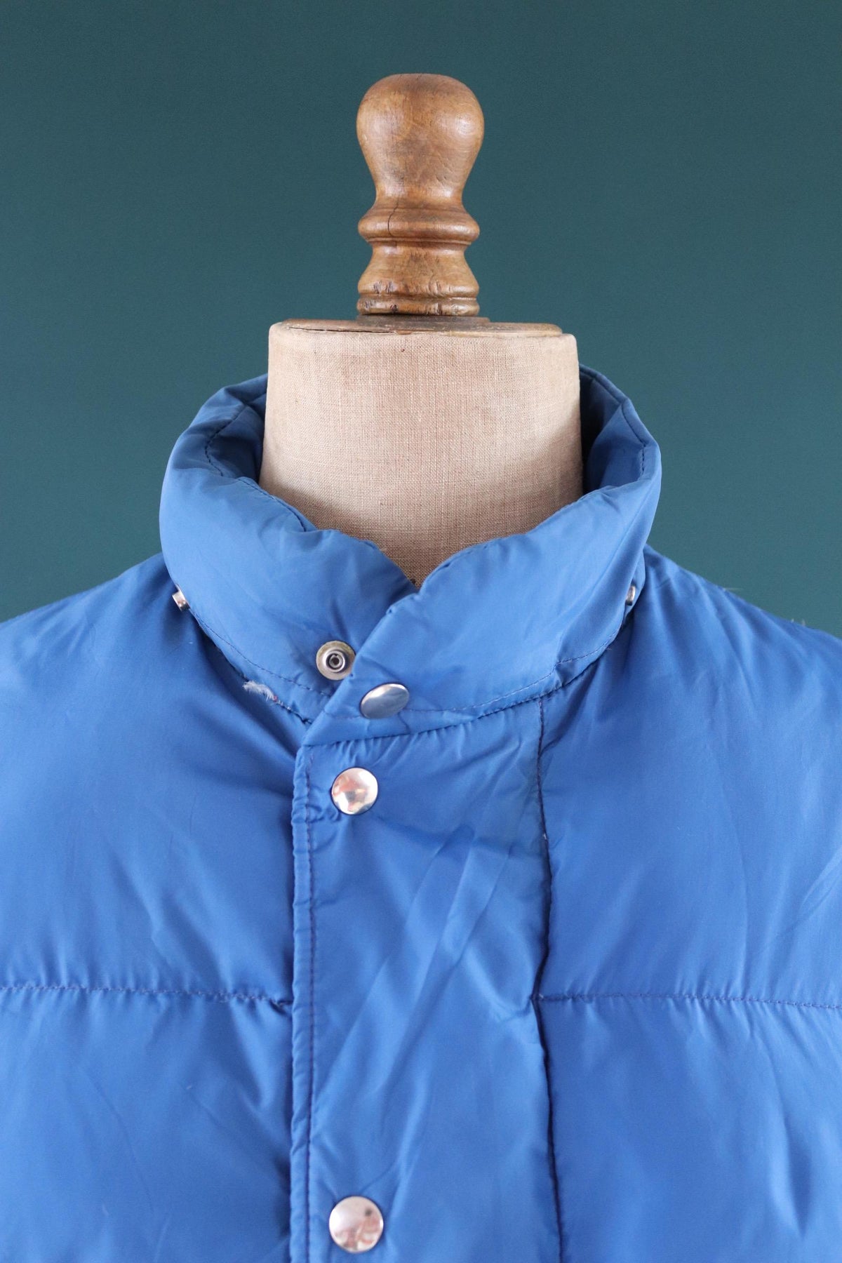 Vintage 1980s goose down jacket - insulated puffer - 48" chest