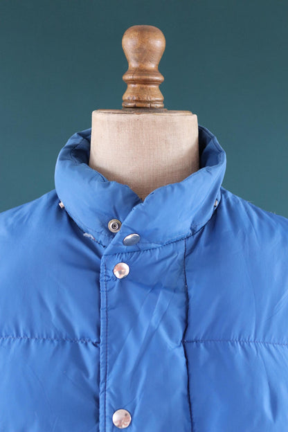 Vintage 1980s goose down jacket - insulated puffer - 48" chest