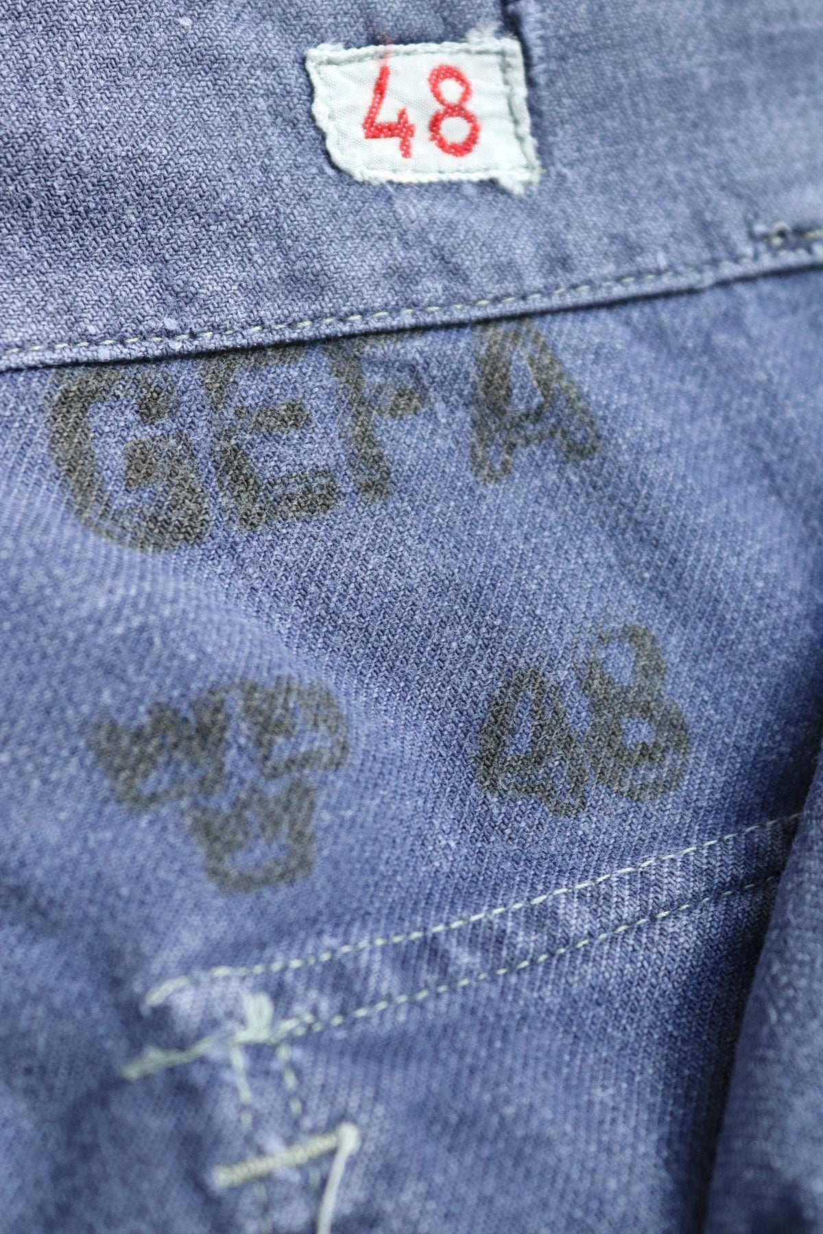 Vintage 1960s workwear trousers - Swedish military utility pants - cotton twill - 31” x 30”