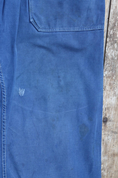 Vintage 1960s workwear trousers - Swedish military utility pants - cotton twill - 31” x 30”