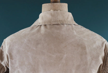 Vintage 1950s French hunting jacket - canvas workwear - chore coat - 46” chest