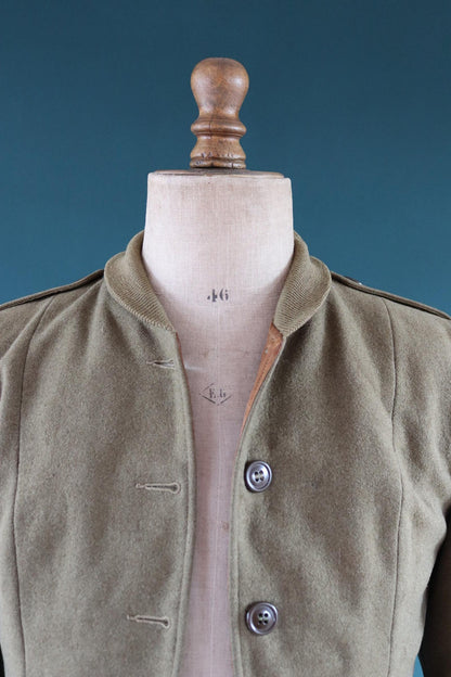 Vintage 1940s M43 jacket - WW2 US womens wool liner - 36” chest