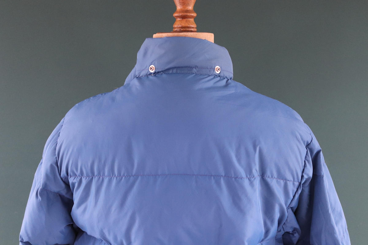 Vintage 1980s goose down jacket - insulated puffer - 48" chest