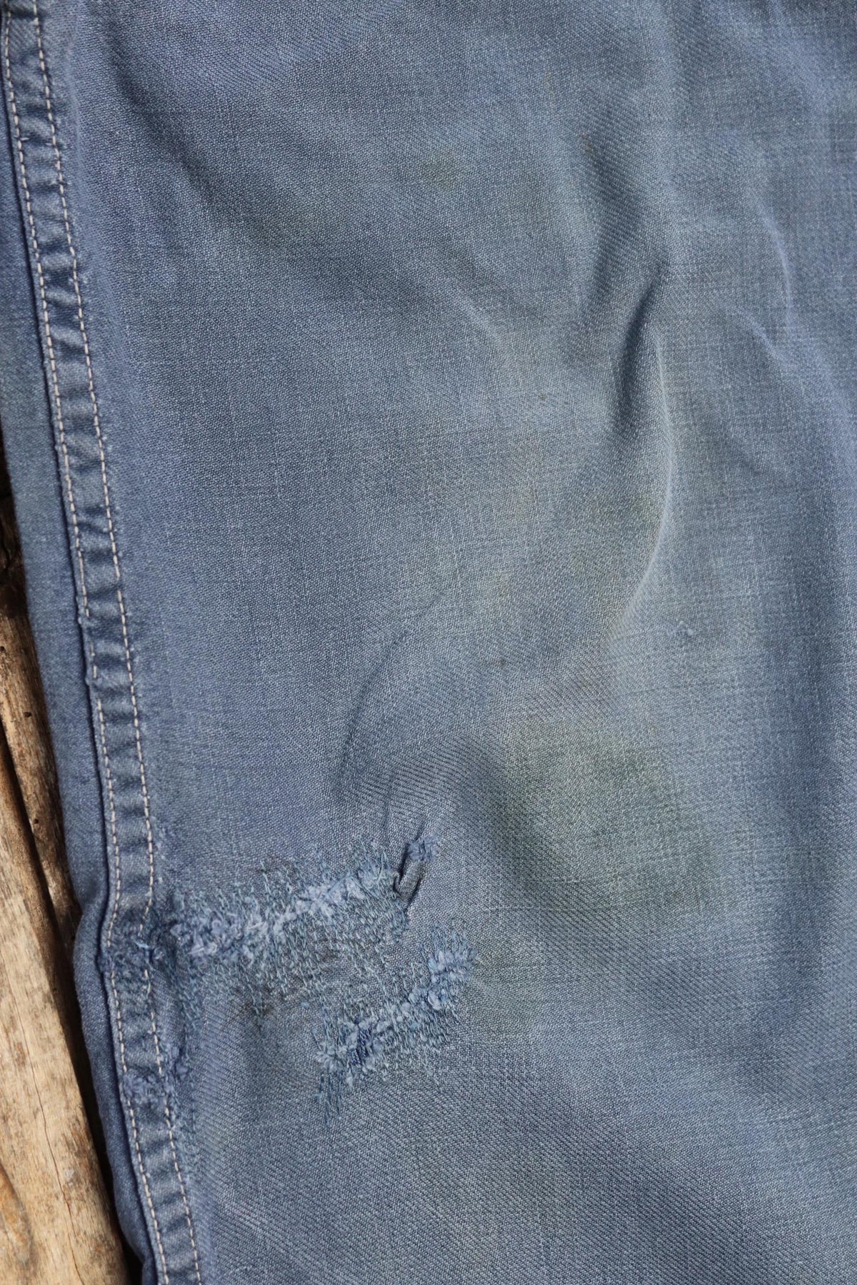 Vintage 1960s workwear trousers - Swedish military utility pants - cotton twill - 31” x 30”