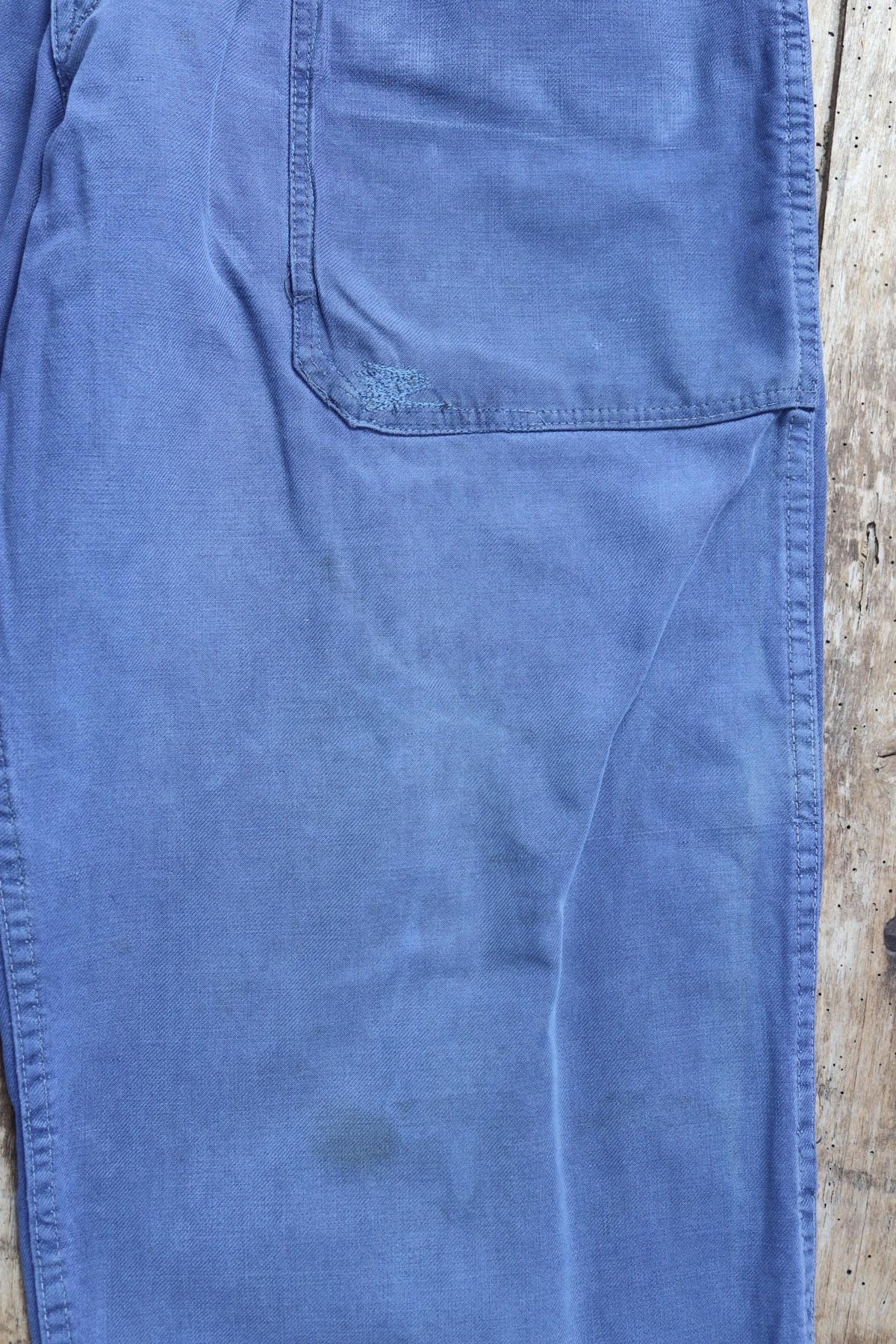 Vintage 1960s workwear trousers - Swedish military utility pants - cotton twill - 34” x 32”