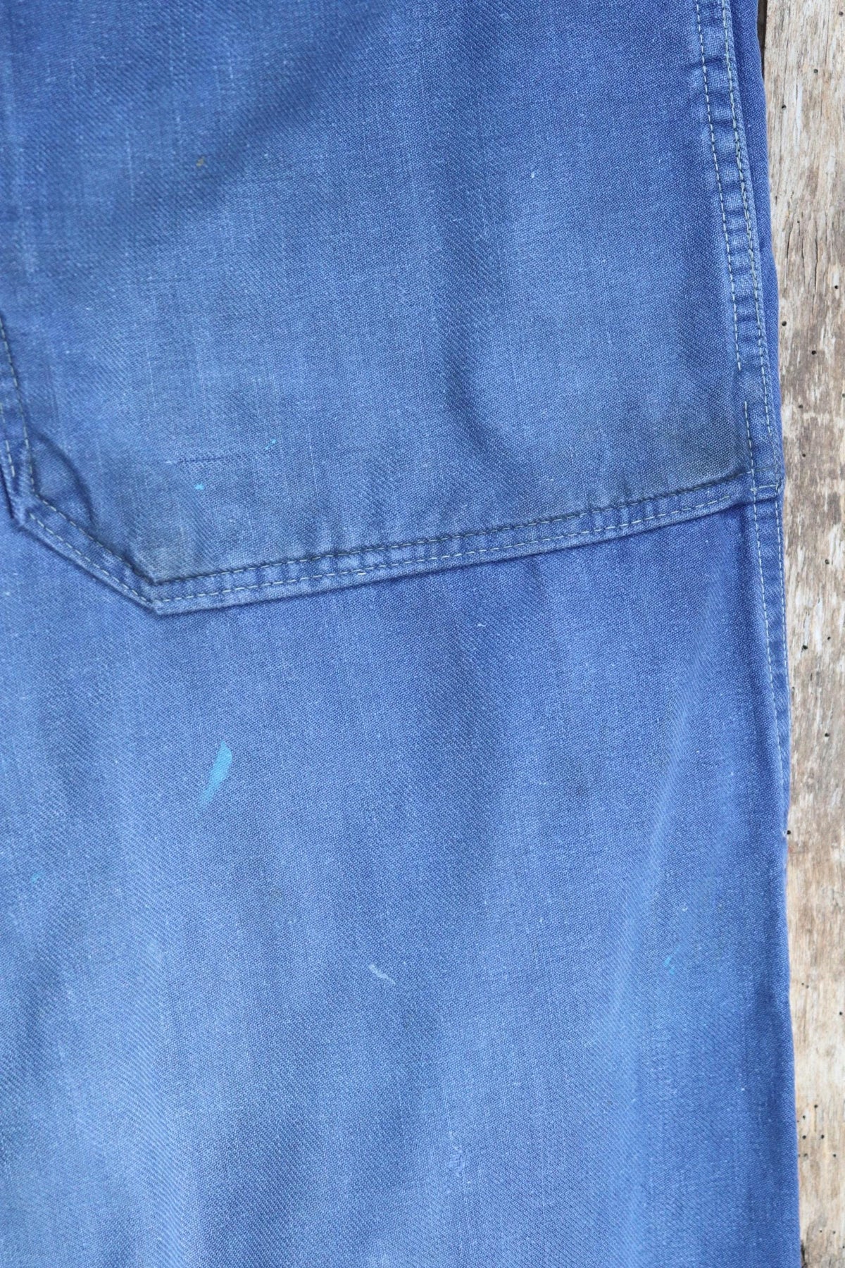 Vintage 1960s workwear trousers - Swedish military utility pants - cotton twill - 31” x 33”