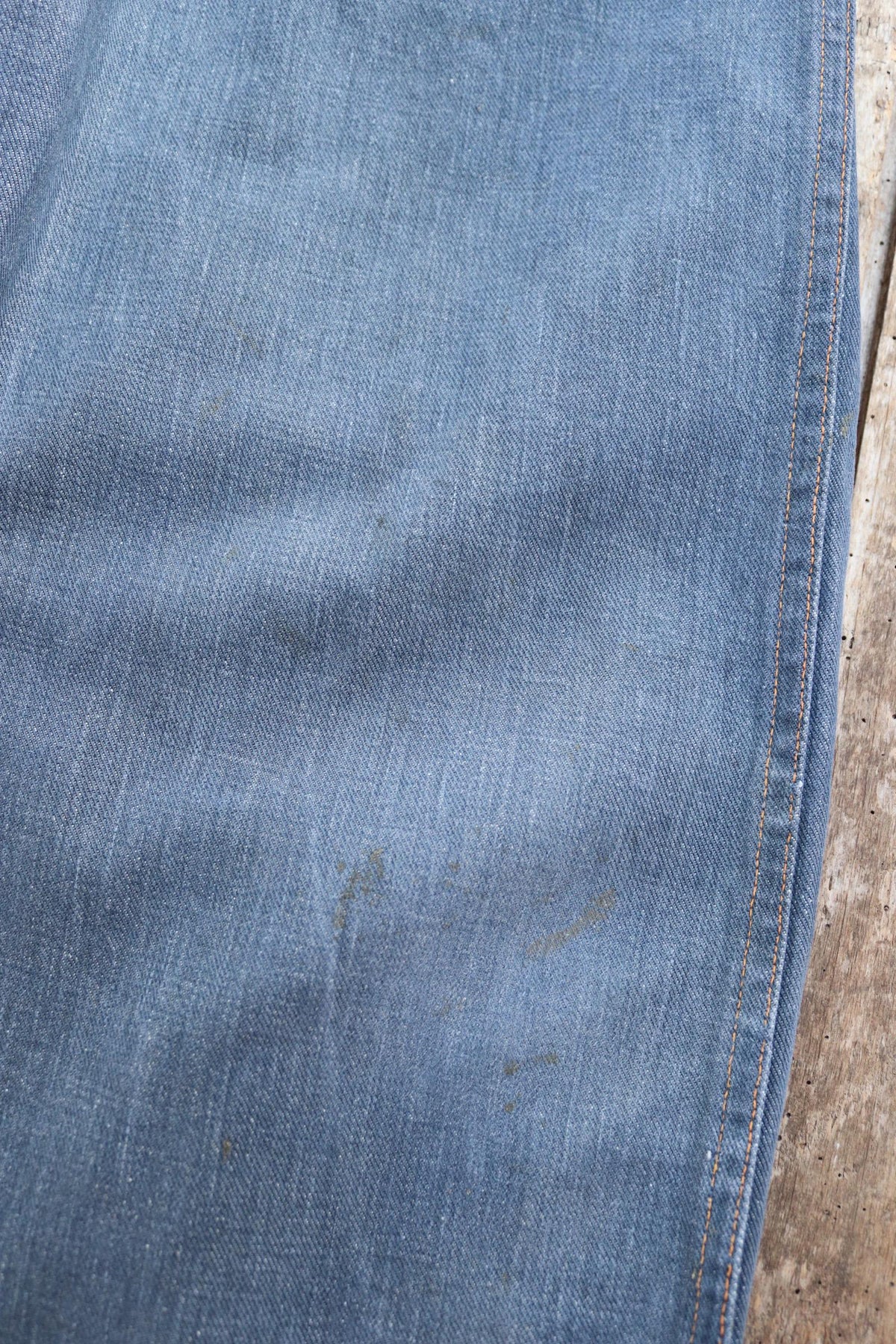 Vintage 1970s GWG denim overalls - workwear dungarees - chore bib and brace - 38” x 28”