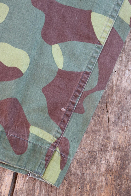 Vintage 1980s Finnish M62 camo trousers - windproof paratrooper pants - 37” x 27”
