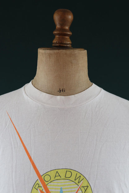 Vintage 1990s t shirt - single stitch - video store print - 44” chest