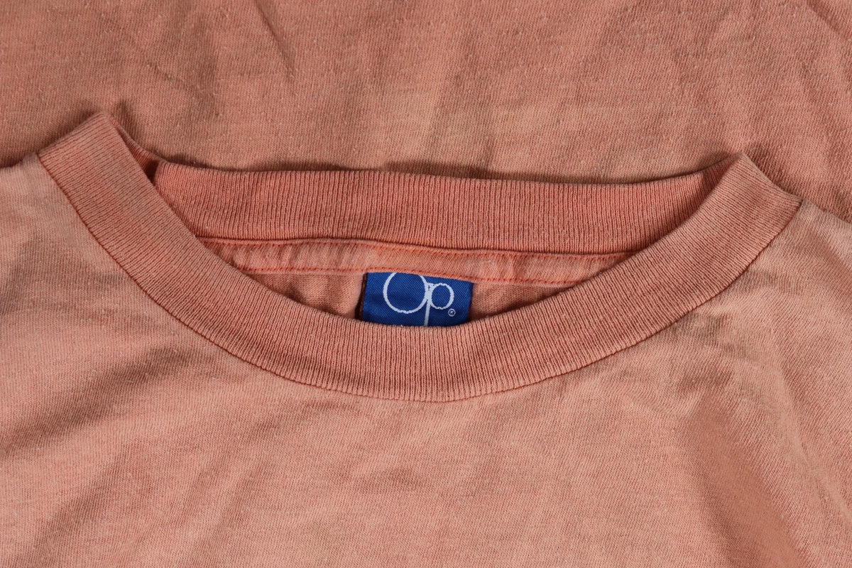 Vintage 1980s Ocean Pacific t shirt - surf print - 39” chest