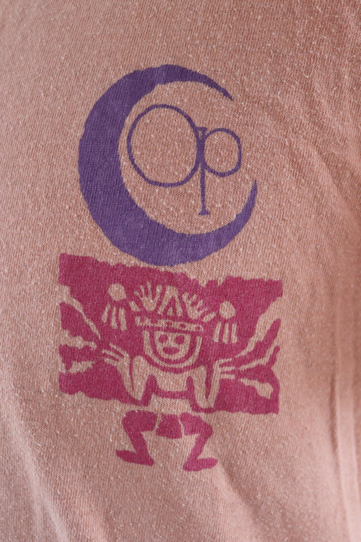 Vintage 1980s Ocean Pacific t shirt - surf print - 39” chest
