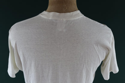 Vintage 1980s Coca Cola t shirt - single stitch - Max Headroom print - 41” chest