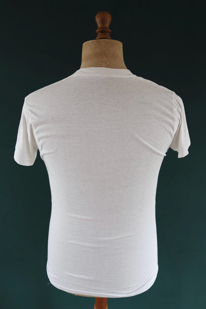 Vintage 1970s Sunkist t shirt - single stitch - soda print - 34” chest