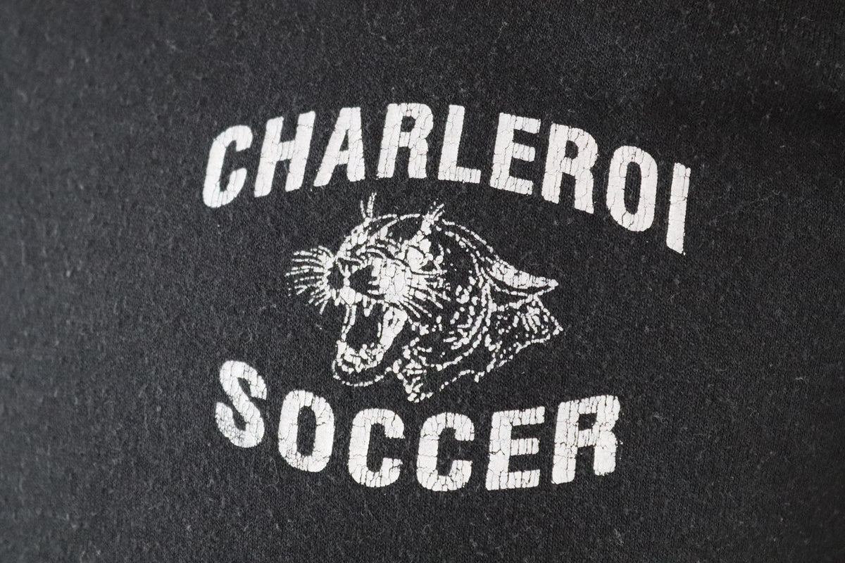 Vintage 1990s t shirt - soccer team - panther print - 38” chest