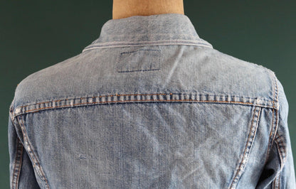Vintage 1970s Levis big E denim jacket - Levi Strauss red tab - type 3 - trucker workwear - 38” chest