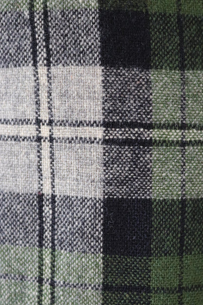 Vintage 1960s 49er jacket - autumn colours - 1950s plaid wool - 46" chest