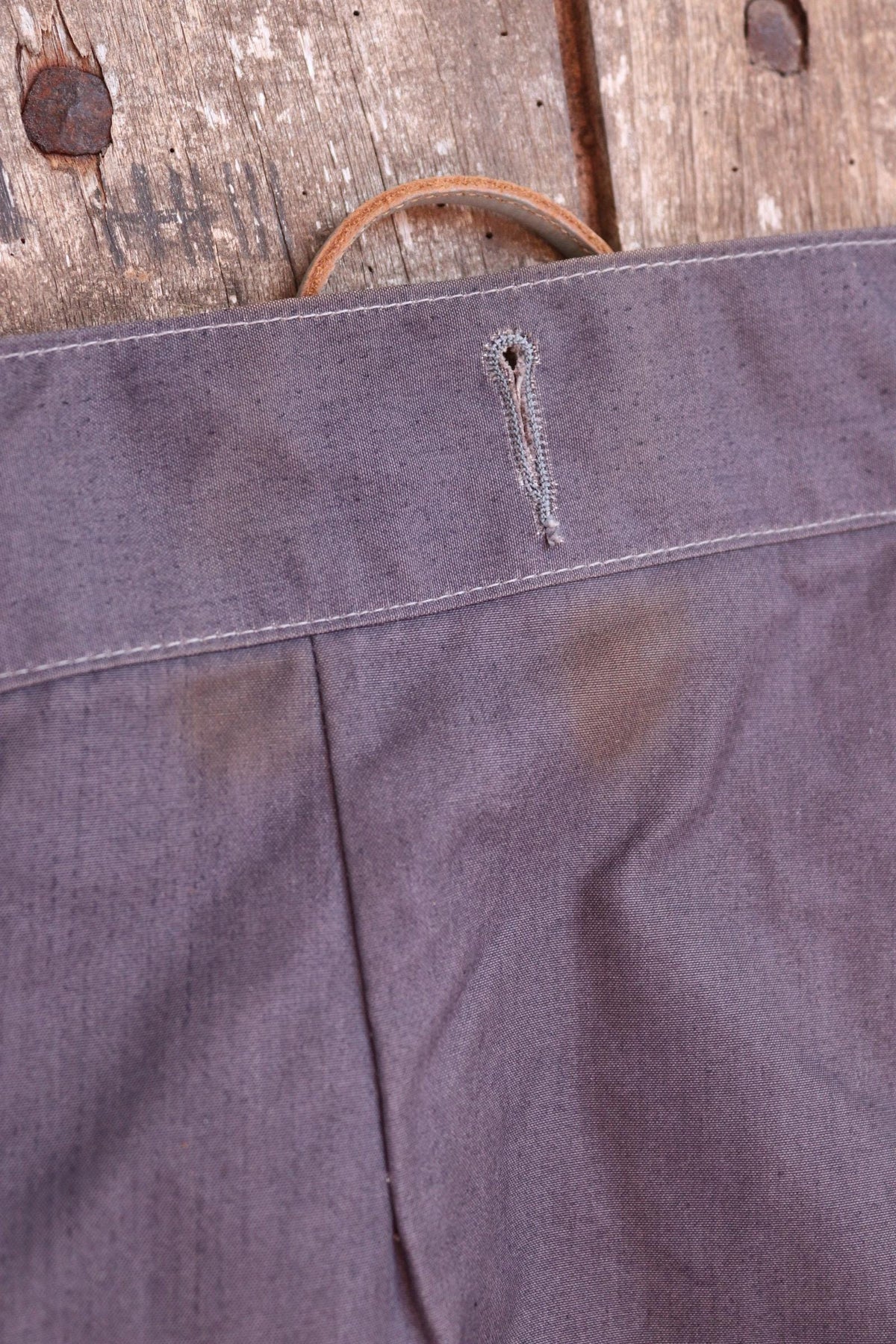 Vintage 1950s RAF MK1 Ventile trousers - deadstock British military - 1960s overalls - flight suit coveralls - 40” x 27”