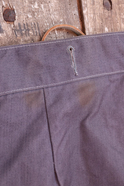 Vintage 1950s RAF MK1 Ventile trousers - deadstock British military - 1960s overalls - flight suit coveralls - 40” x 27”