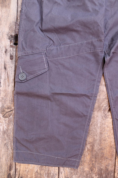 Vintage 1950s RAF MK1 Ventile trousers - deadstock British military - 1960s overalls - flight suit coveralls - 40” x 27”