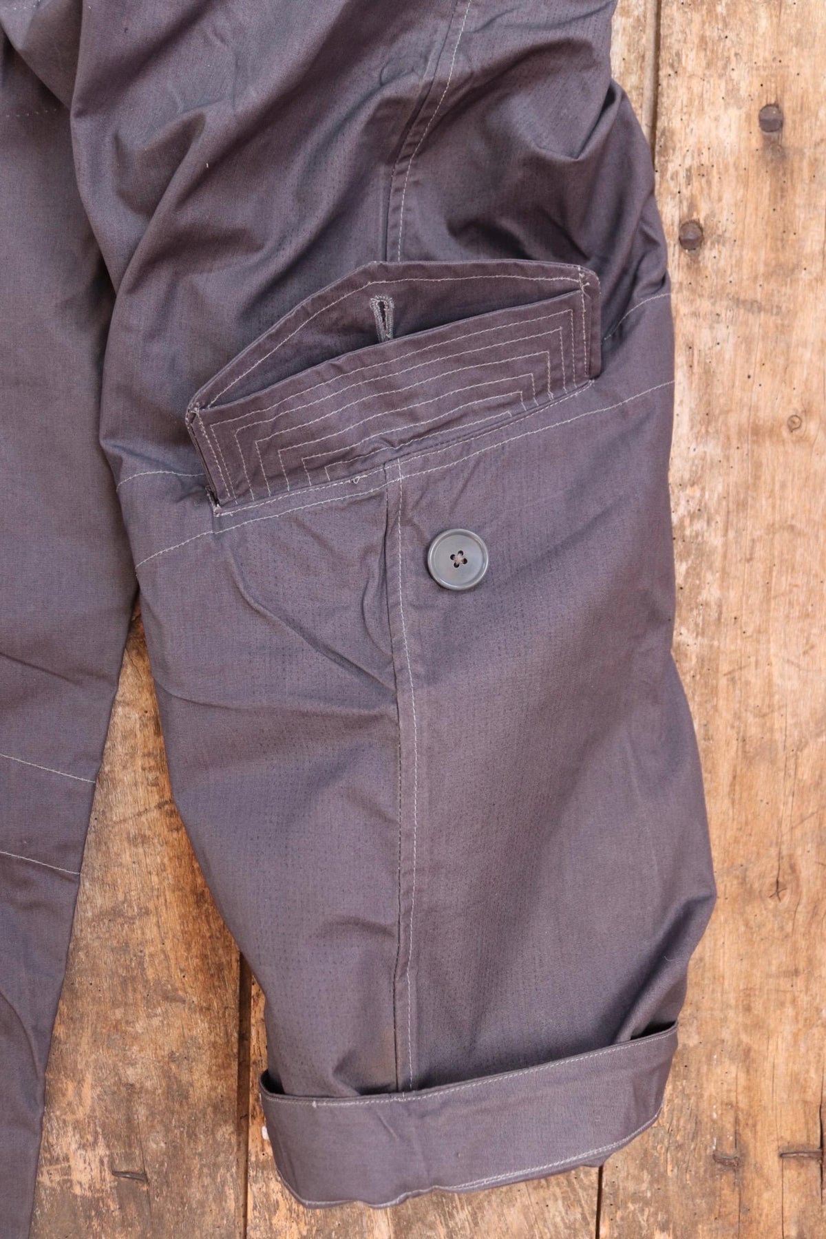 Vintage 1950s RAF MK1 Ventile trousers - deadstock British military - 1960s overalls - flight suit coveralls - 40” x 27”