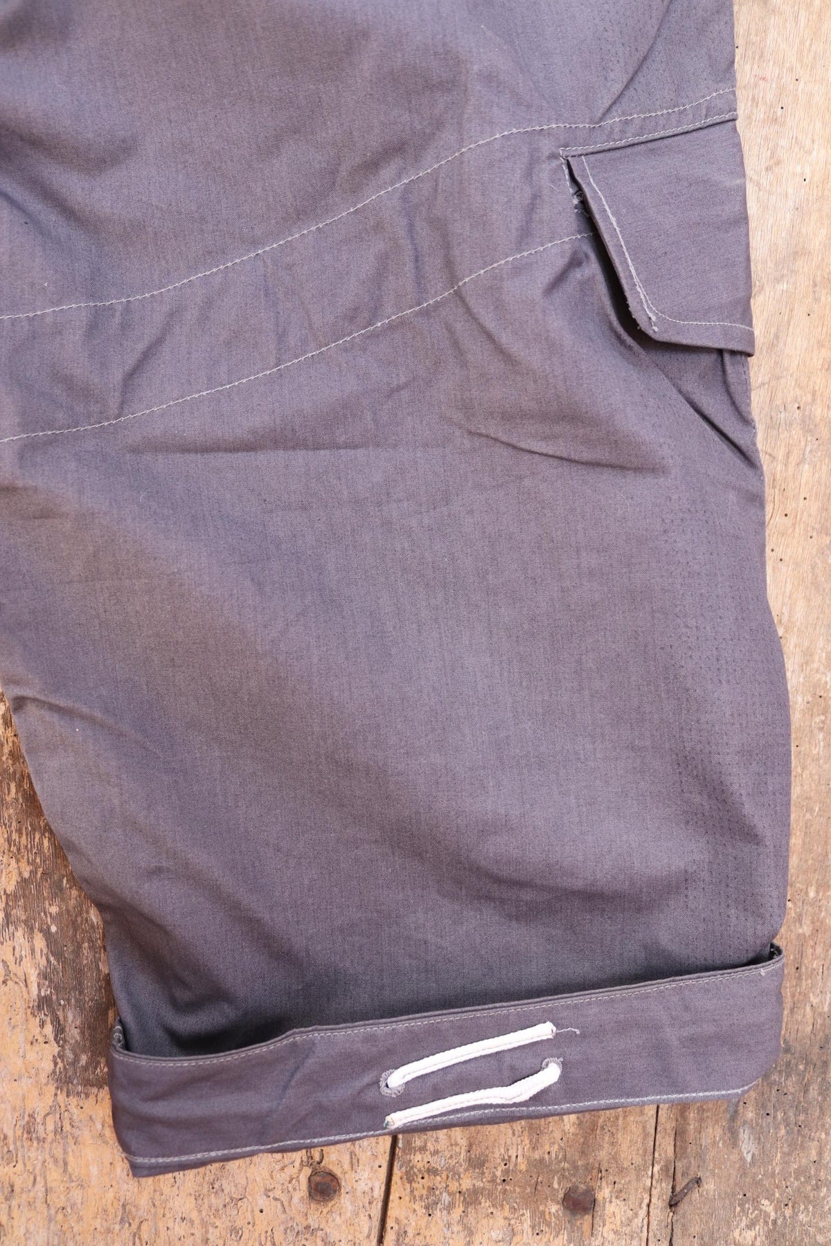 Vintage 1950s RAF MK1 Ventile trousers - deadstock British military - 1960s overalls - flight suit coveralls - 40” x 27”