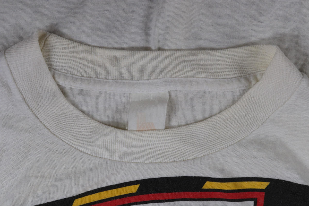 Vintage 1980s Coca Cola t shirt - single stitch - Max Headroom print - 41” chest