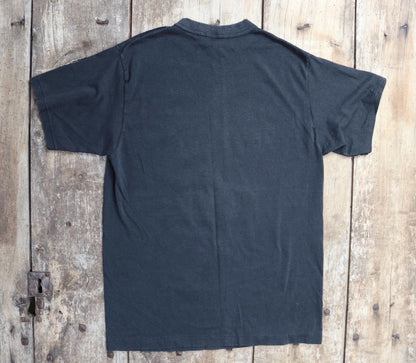 Vintage 1980s protest t shirt - single stitch - Labor Notes print - 34” chest
