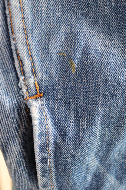Vintage 1970s Levis big E denim jacket - Levi Strauss red tab - type 3 - trucker workwear - 37” chest