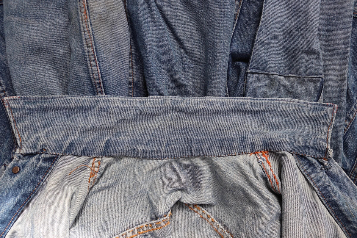 Vintage 1970s Levis big E denim jacket - Levi Strauss red tab - type 3 - trucker workwear - 38” chest
