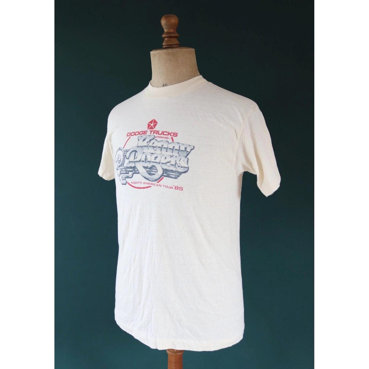 Vintage 1980s Kenny Rogers tour t shirt - rock tee - 38” chest
