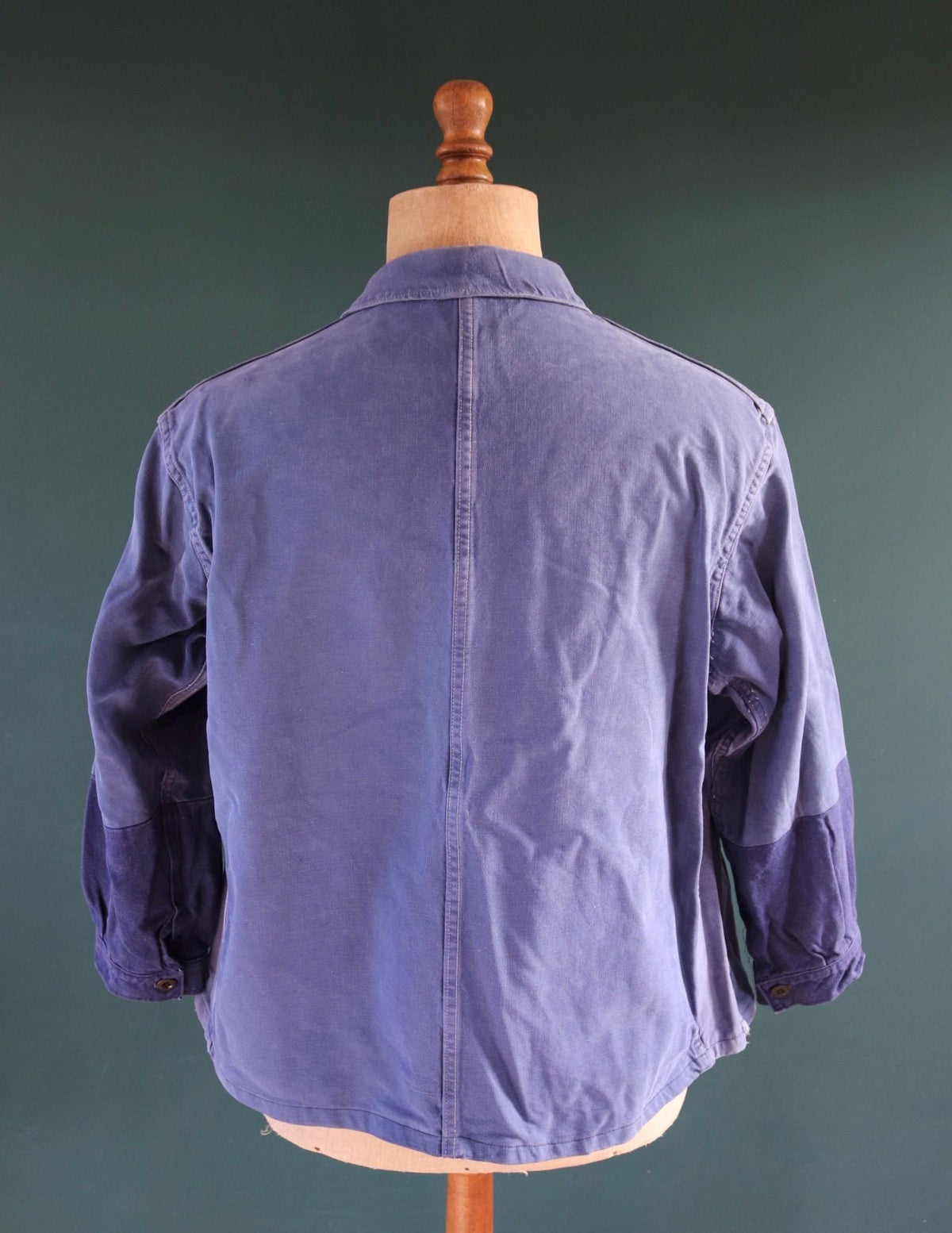 Vintage 1960s French workwear jacket - cotton twill chore coat - 49” chest