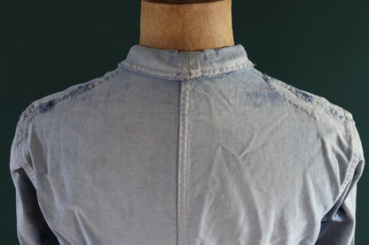 Vintage 1950s French workwear jacket - cotton twill chore coat - 41” chest