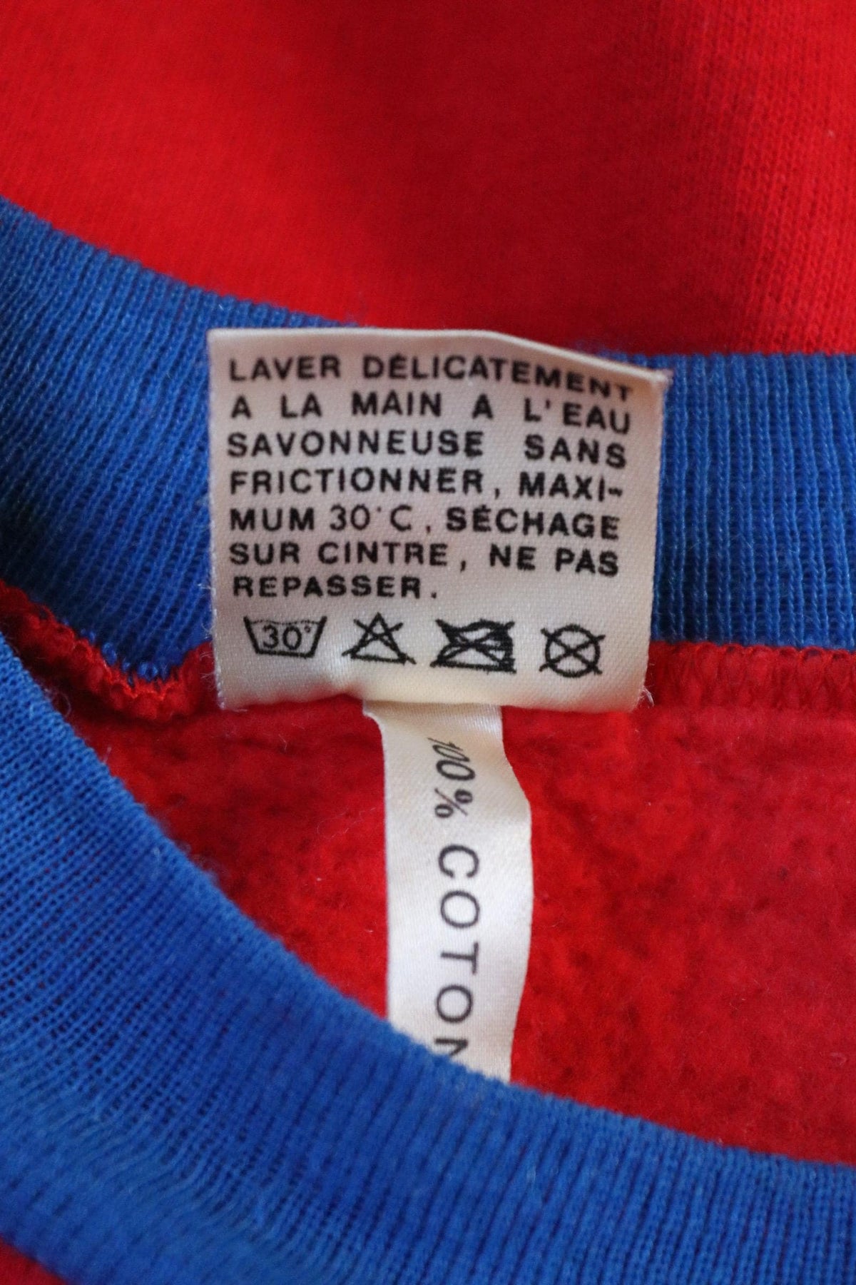 Vintage 1970s French Honda sweatshirt - motorcycle racing - 38" chest