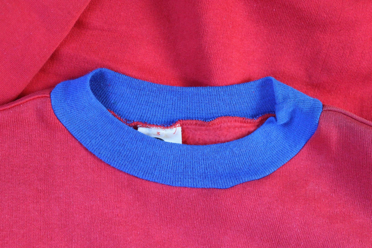 Vintage 1970s French Honda sweatshirt - motorcycle racing - 38" chest